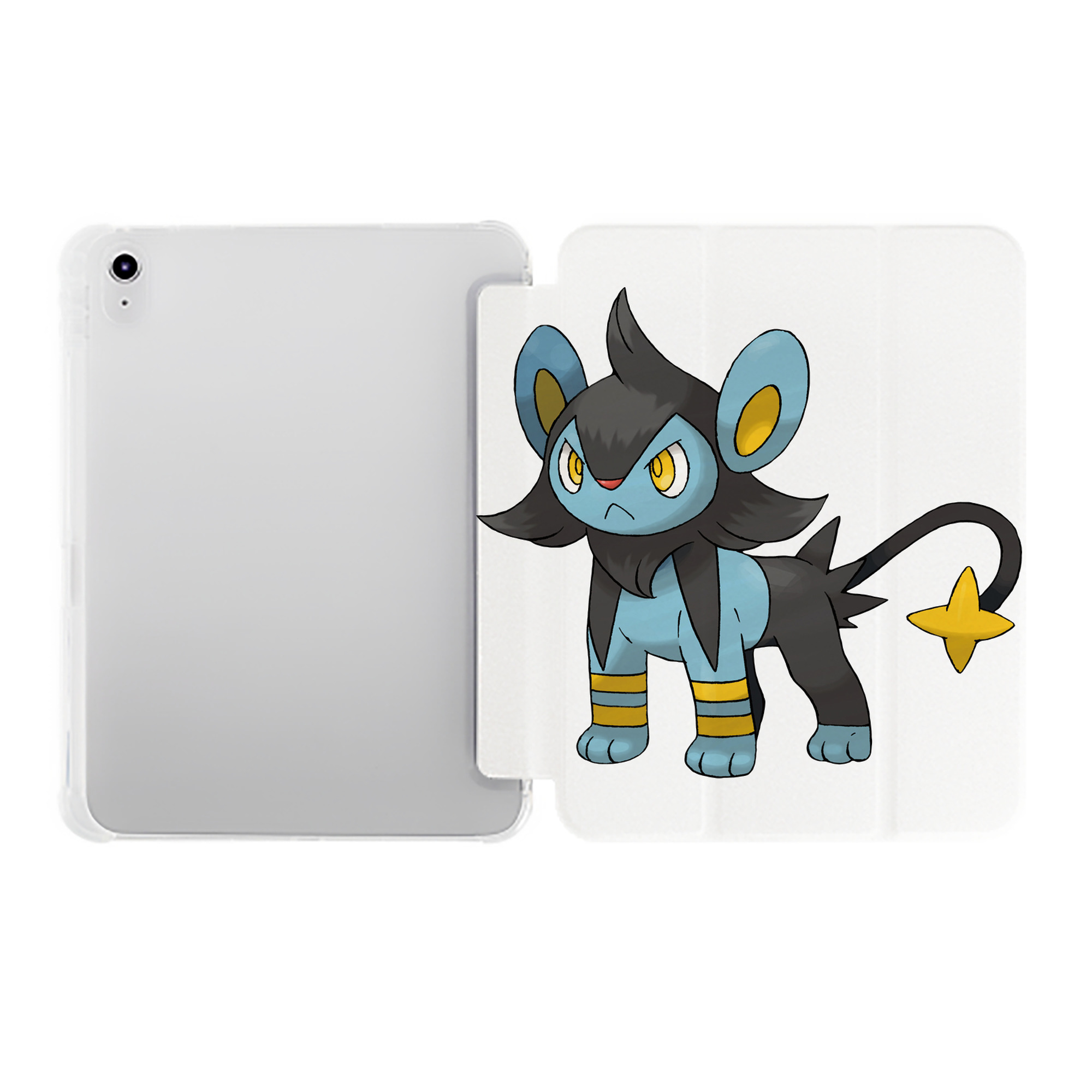 （画像用） ポケットモンスター Pokémon IPad ケース ペン収納付き 三つ折りスタンド PUレザー×シリコン 対応機種9.5/10.5/10.9インチ